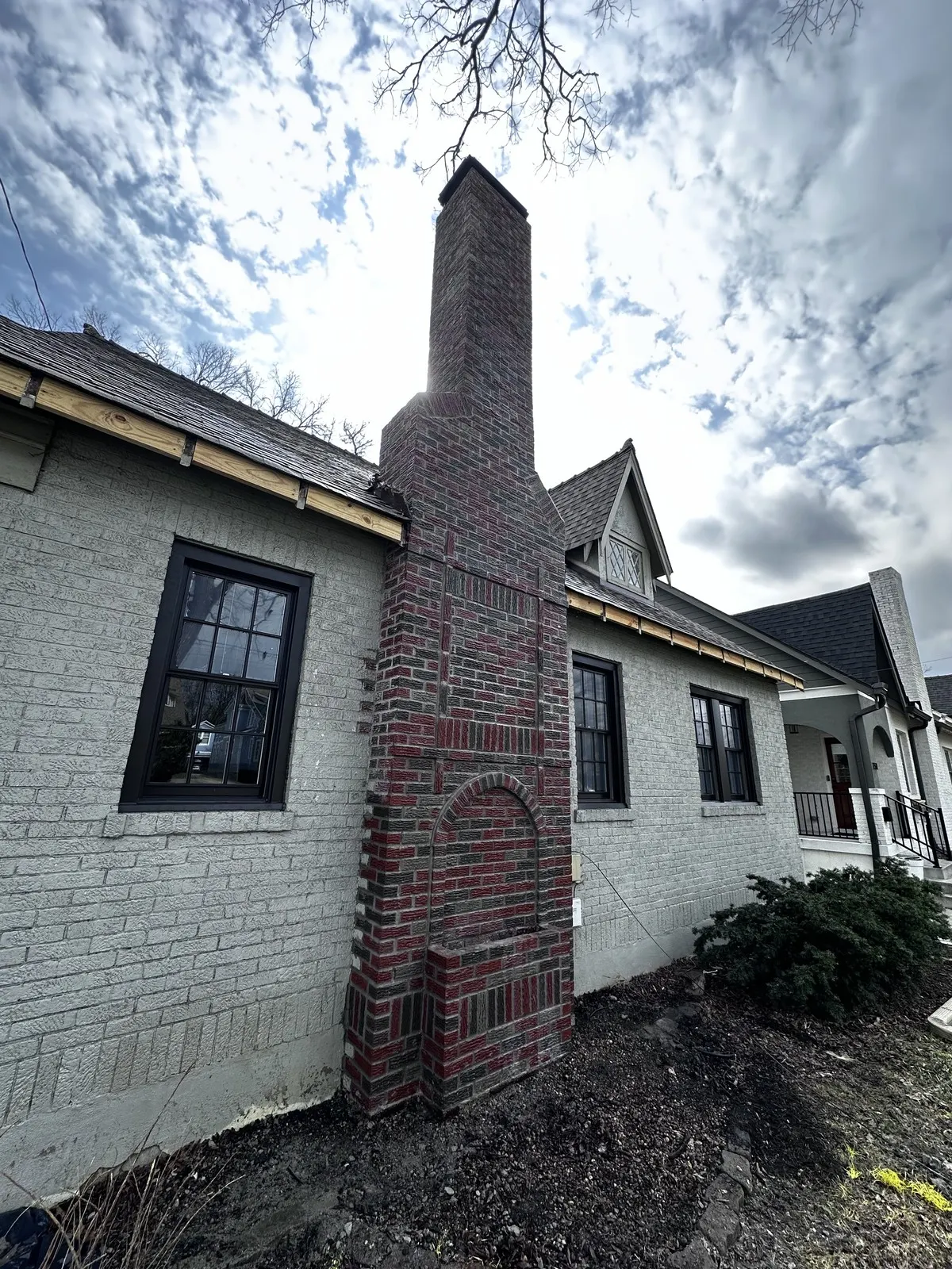 Brick chimney in Nashville area