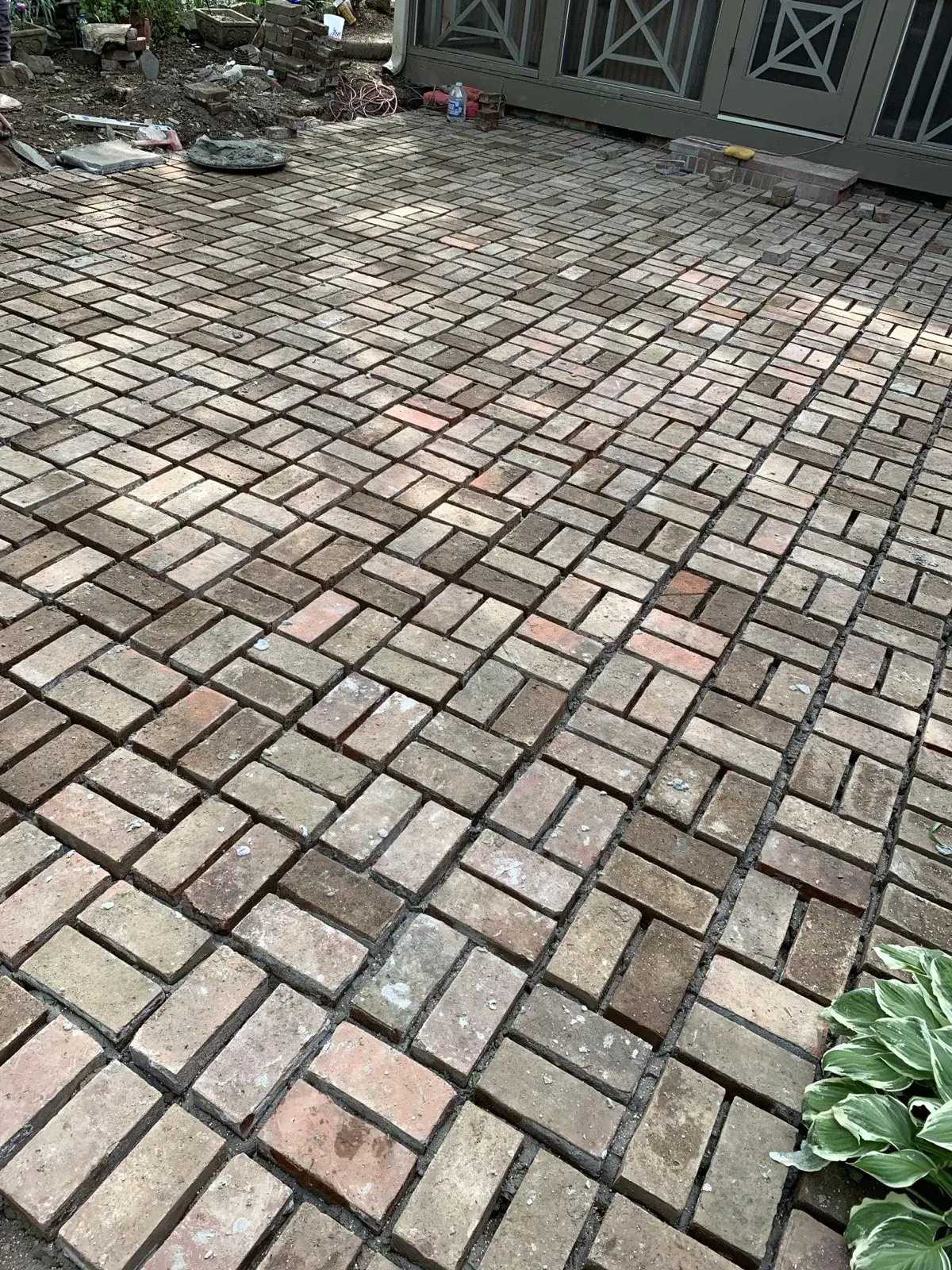 Brick patio in Nashville area