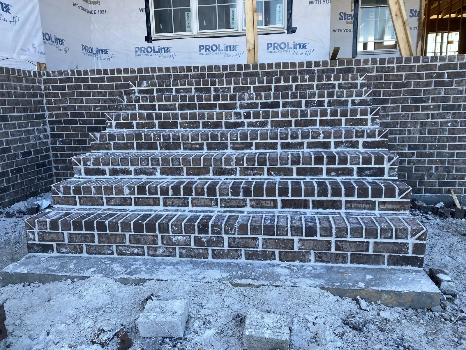 Front porch steps in Nashville area